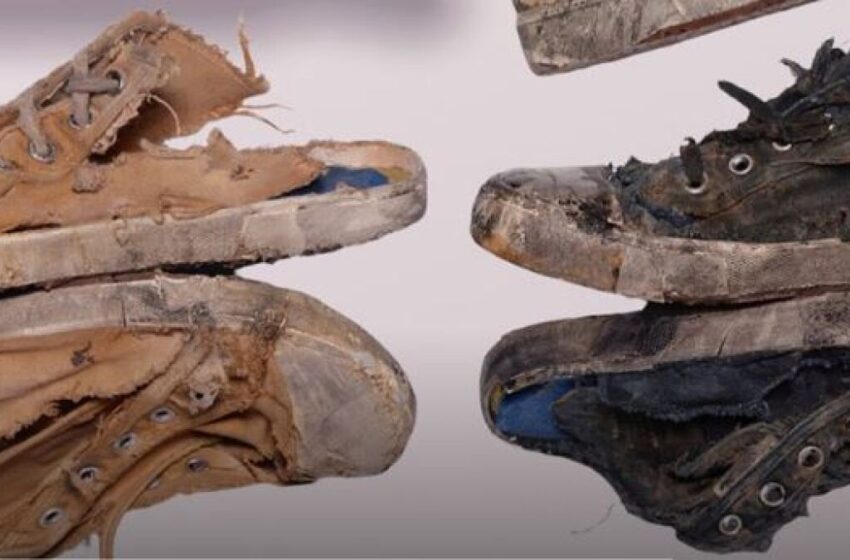  Zapatos rotos y desgastados, el lanzamiento de moda que divide opiniones