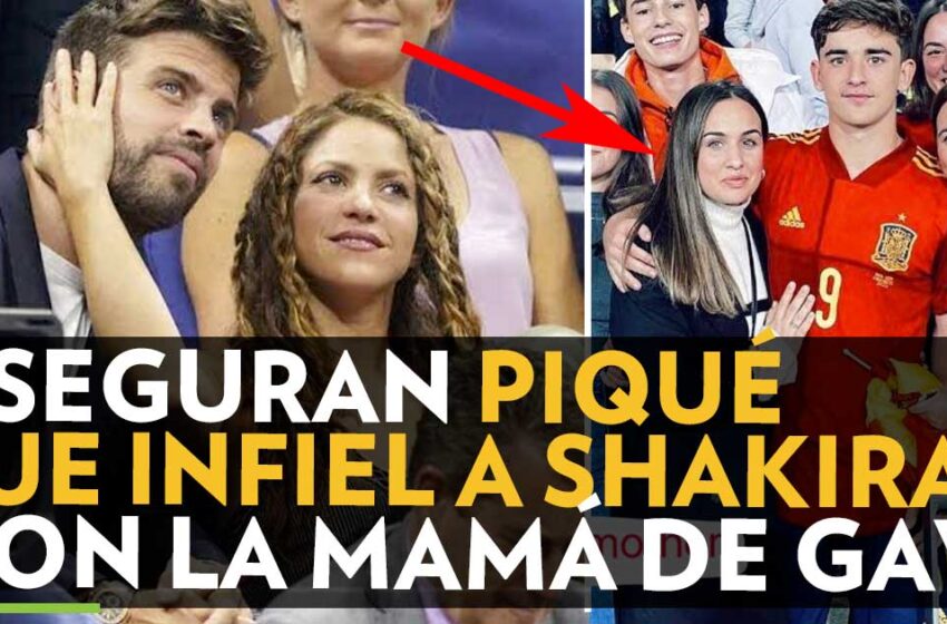  Piqué y Shakira: ¿Infidelidad fue con la mamá de un futbolista del Barcelona?